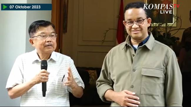 Jusuf Kalla Bagikan Strategi Menang Pilpres ke Anies Baswedan: Saya kan 3 Kali Ikut, Tak Mudah