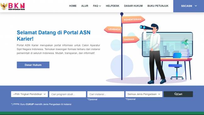 Cara Daftar CPNS 2024 di SSCASN BKN, Ini Syarat, Berkas Dokumen dan