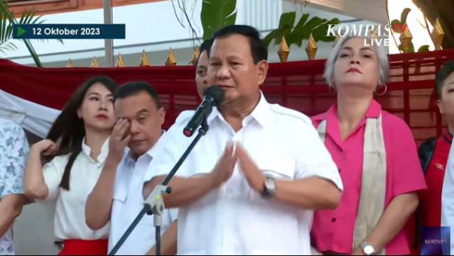 Usai Bertemu Kaesang dan Pengurus PSI, Prabowo Sebut Ada Kesamaan Visi, Bahas Cawapres?