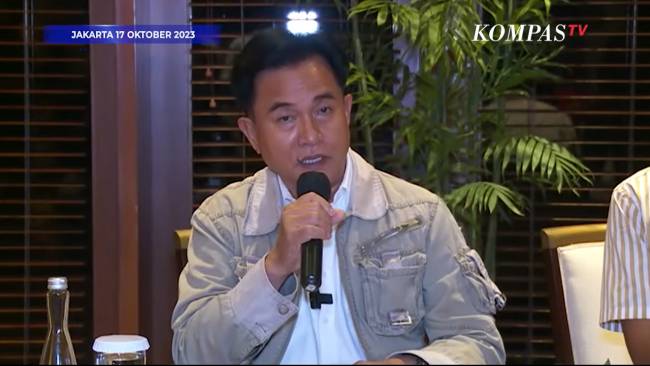 Yusril Tegaskan PBB Patuhi Keputusan Koalisi, Meski Prabowo Pilih Gibran Jadi Cawapres