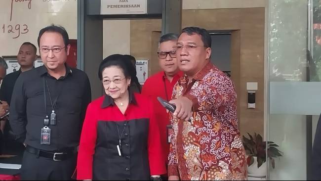 Megawati Tiba di Markas PDI-P Jelang Pengumuman Bakal Cawapres Ganjar Pranowo