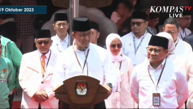 Usai Daftar Pilpres 2024, Anies Baswedan Ungkap Gagasan Perubahan Bersama Cak Imin