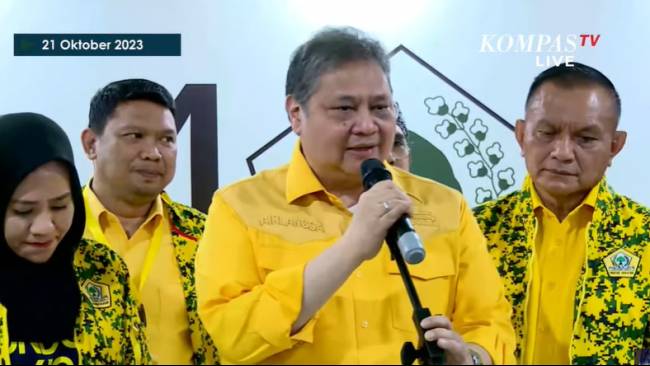 Golkar Usung Gibran Cawapres Prabowo, Airlangga: Ini Jadi Bahan untuk Pertemuan KIM
