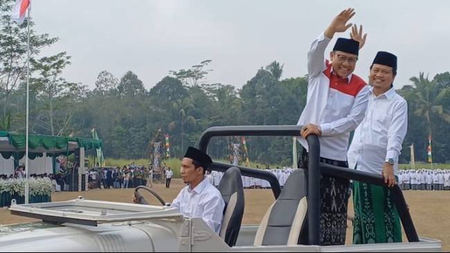 Janji Cak Imin Saat Peringati Hari Santri 2023 di Magelang: Sejahterakan Pesantren hingga Guru Ngaji