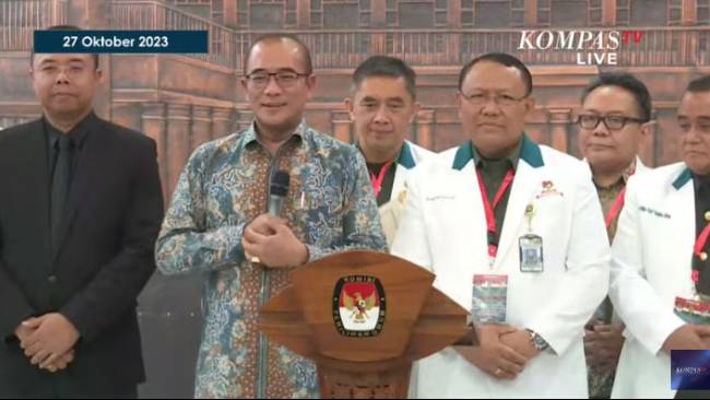 Hasil Pemeriksaan Kesehatan Bacapres-Cawapres, KPU: Ketiga Paslon Mampu dan Bebas Narkoba