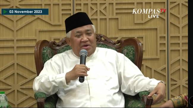 Bentuk Gerakan Penegakan Kedaulatan Rakyat, Din Syamsuddin: Kami Menolak Pilpres Curang secara TSM