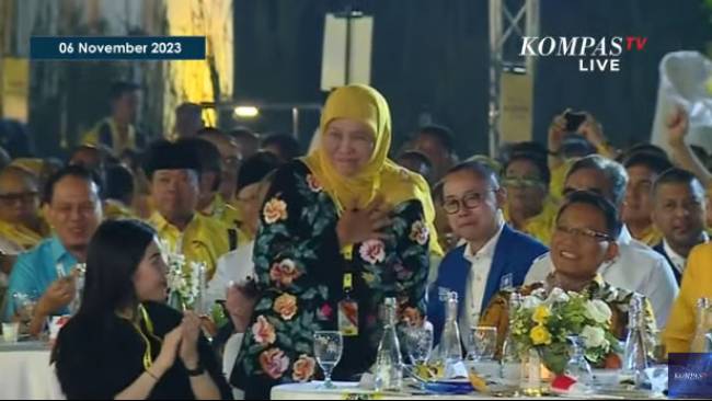 Sejumlah Tokoh Hadiri HUT ke-59 Partai Golkar, Termasuk Jokowi, Khofifah, hingga Pakde Karwo