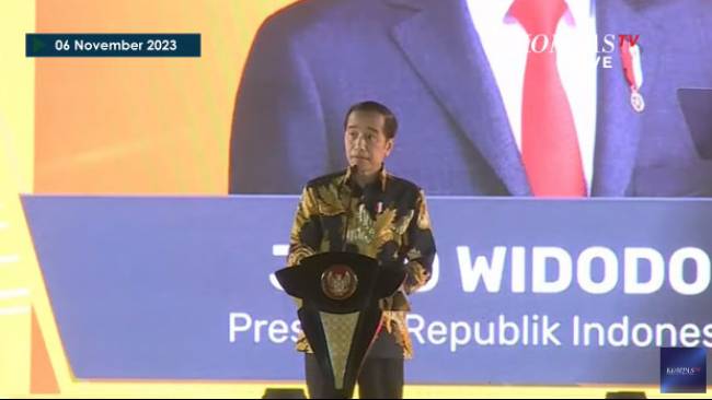 Bawakan Sambutan di HUT ke-59 Golkar, Jokowi: Mestinya Pertarungan Gagasan, Bukan Perasaan