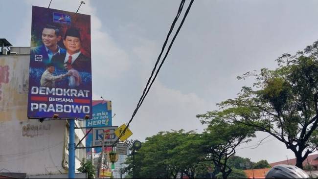 Pasang Baliho Prabowo tanpa Foto Gibran, Partai Demokrat: Tidak Perlu Ada Polemik