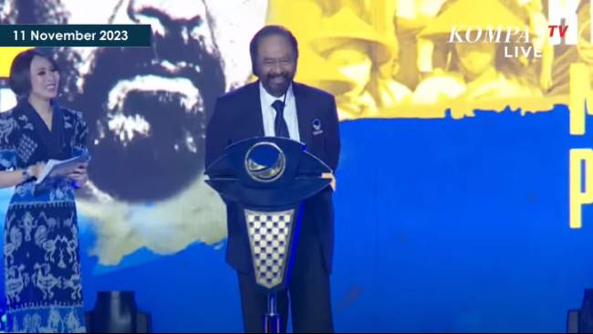 Surya Paloh: walau Punya Kesempatan Calonkan Anak Jadi Cawapres, Saya Pikir Ini Pantas atau Tidak?