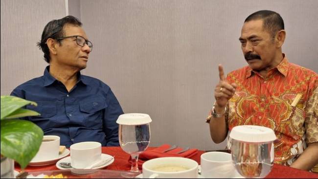 Usai Bertemu Mahfud MD, FX Rudy: Kalau Merah dan Hijau Kultural Bersatu, NKRI Aman dan Selamat