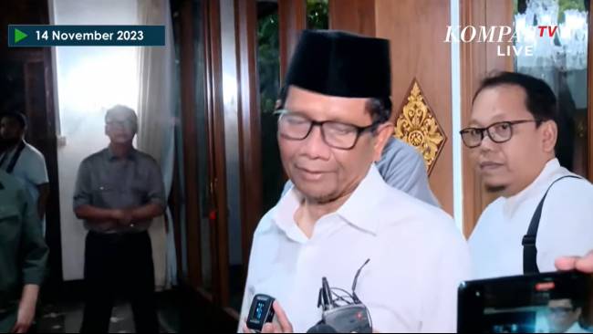 Jelang Pengundian Nomor Urut Capres-Cawapres, Mahfud MD: Saya Sudah Siap Lahir Batin