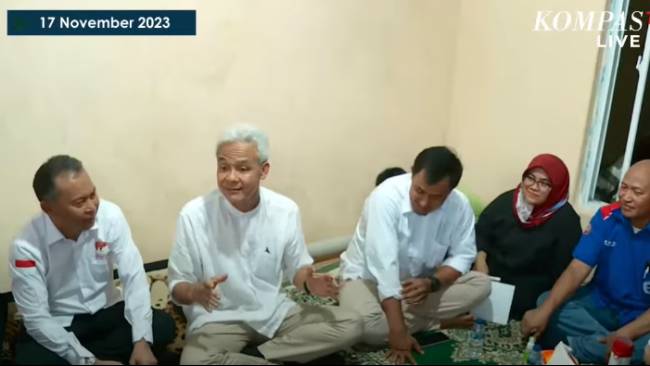 Silaturahmi ke Rumah Buruh di Tangerang Ganjar Dapat Masukan soal Hak dan Kesejahteraan