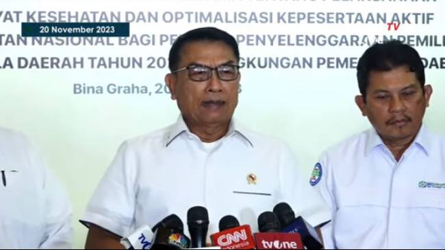 Soal Satpol PP Garut Dukung Gibran, Moeldoko Nilai Tidak Ada Pelanggaran