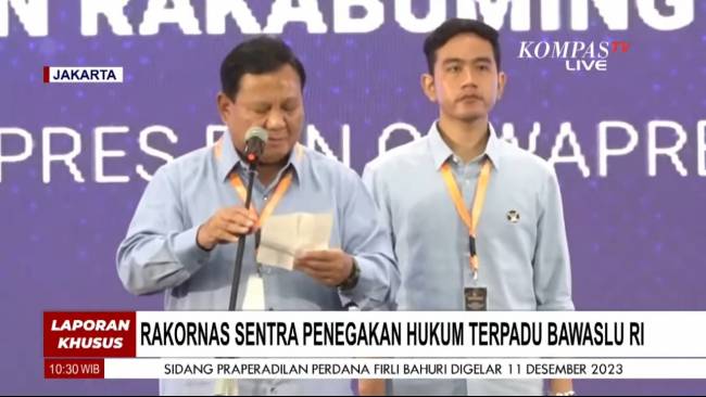 Hari Ke-23 Kampanye Pilpres 2024, Prabowo ke Kuningan dan Gibran Kerja sebagai Wali Kota