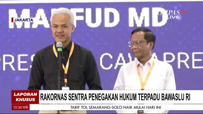 Ganjar Bakal Mulai Kampanye dari Timur Indonesia, Mahfud MD dari Barat