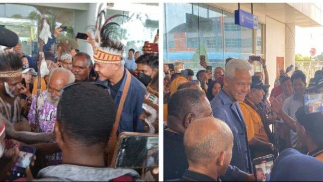 Kunjungi Merauke, Ganjar Pranowo: Karena Perhatian dan Pembangunan Harus Adil Merata