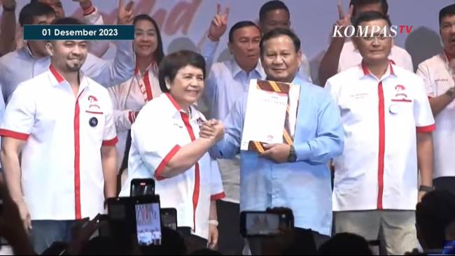 Prabowo Terima Deklarasi Dukungan Relawan Pandawa Lima, Ajak Publik Berpolitik