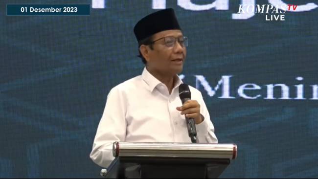 Janji Tegakkan Hukum jika Jadi Wapres, Mahfud MD: Saya akan Selesaikan Aparat Penegak Hukumnya