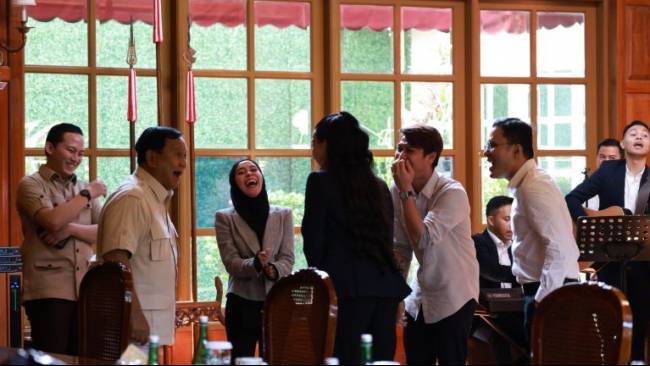 Prabowo Undang Nikita Mirzani hingga Lesti Kejora di Kantor Kemhan