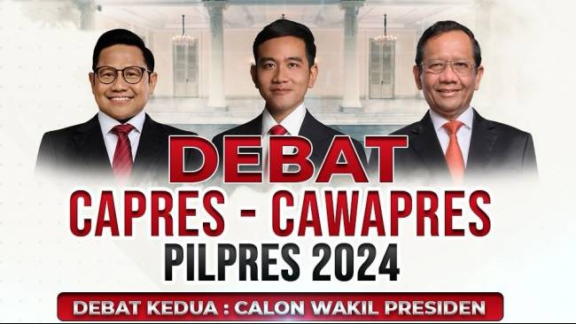 Link Live Streaming Debat Cawapres 2024, Tayang Langsung di KompasTV Malam Ini