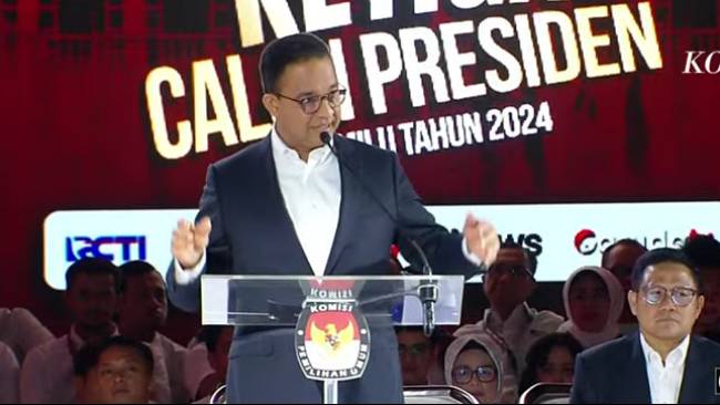 Debat Capres, Anies Singgung Situs Kemenhan Diretas dan Rp700 T Belanja Alutsista Bekas