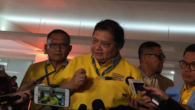 Airlangga: Golkar dan Koalisinya Pasti Tolak Hak Angket