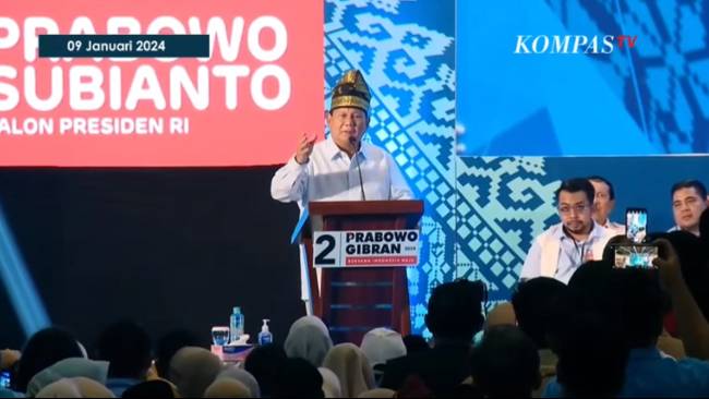 Konsolidasi di Riau, Prabowo Bahas Orang Tebal Muka dan Hewan yang Bersikap Baik pada Pemeliharanya