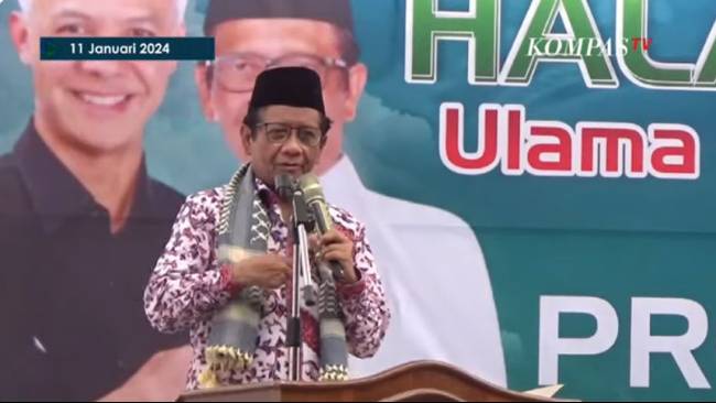 Mahfud Minta Polisi Tangkap Pelaku Perusakan Mobil Relawan Prabowo-Gibran di Sulawesi Selatan
