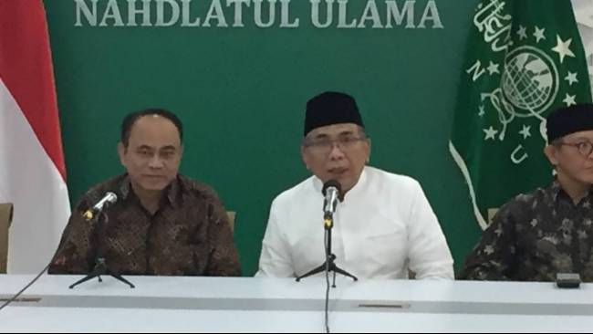 Gus Yahya Sebut Khofifah akan Nonaktif dari Ketua Muslimat NU usai Resmi Jadi Anggota TKN