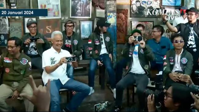 Ganjar-Mahfud dapat Dukungan Slank, Anies Minta Nasihat ke Raja Dangdut
