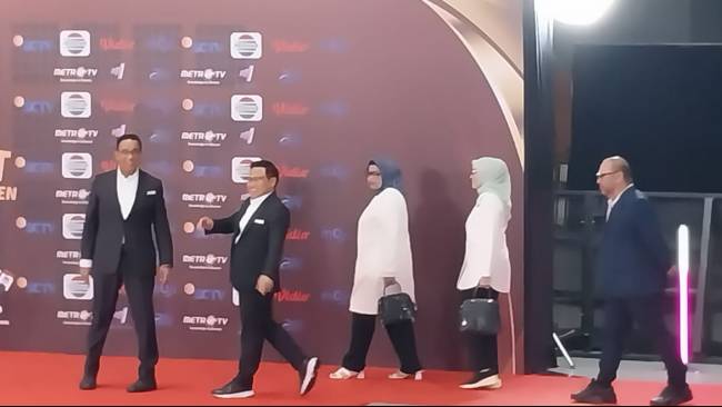 Jelang Debat Cawapres Kedua, Anies dan Cak Imin Tiba di JCC Senayan