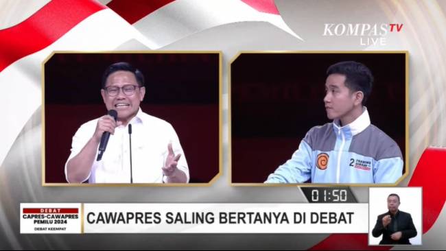 Gibran Sebut Timses Sering Bahas LFP tapi Muhaimin Tidak Paham: Ini Agak Aneh Ya