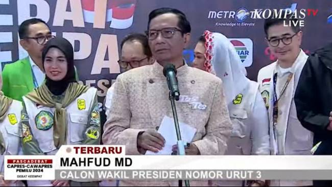 Mahfud Ucapkan Terima Kasih ke Jokowi karena Dipilih Jadi Menko Polhukam 4,5 Tahun Lalu