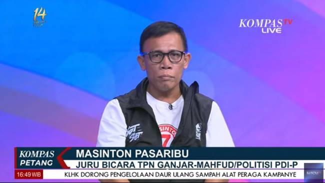 Masinton Pasaribu Sebut Ada Pertanyaan Sampah dalam Debat Cawapres: Samsul Pongah Namanya
