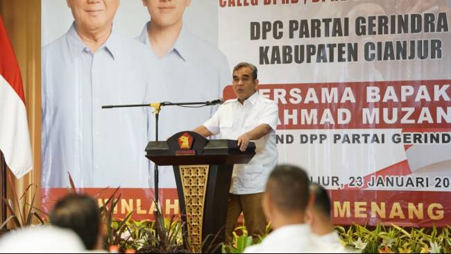 Sekjen Gerindra: Menjadikan Prabowo Presiden agar Dapat Berkontribusi Memajukan Indonesia