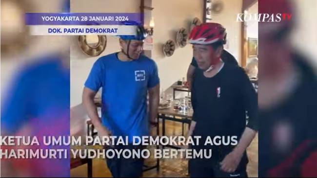 Usai Bertemu dan Sarapan Bareng Jokowi, AHY: Membahas Agar Pemilu Berjalan Aman dan Damai