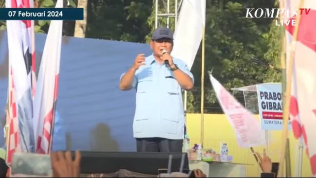 Prabowo: Orang Indonesia Biasanya kalau Menang Menginjak-Injak, tapi Pak Jokowi Rangkul Saya