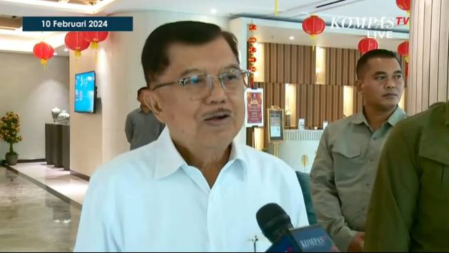Jusuf Kalla Akan Hadiri Kampanye Akbar Anies-Muhaimin di JIS
