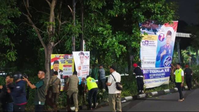 Masuki Masa Tenang Kampanye Jelang Coblosan 14 Februari 2024, Bawaslu Minta APK Diturunkan Mandiri