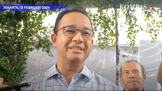 Besok Anies dan Keluarga Bakal Nyoblos Pagi-Pagi dan Pantau Quick Count di Markas Timnas Amin