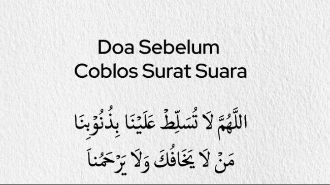 Pemilu 2024, Nahdlatul Ulama Sarankan Pemilih untuk Baca Doa Ini Sebelum Mencoblos