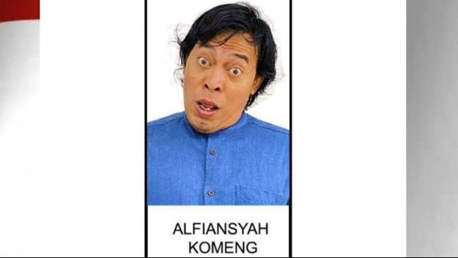 Foto Nyeleneh Komeng di Surat Suara, KPU Jabar Sebut Bagian dari Strategi