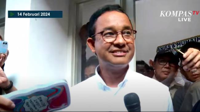 Respons Anies Tanggapi soal Prabowo yang Mengaku Dapat Ucapan Selamat dari 5 Pemimpin Negara