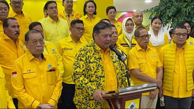 Airlangga Bantah Golkar Ingin 5 Kursi Menteri di Kabinet Prabowo-Gibran: Kita Belum Minta