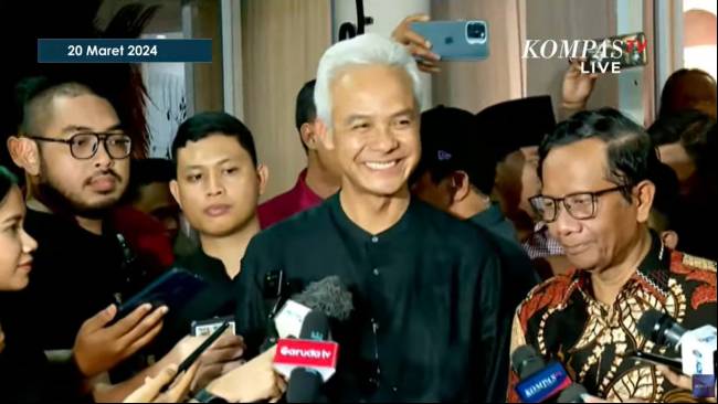 Gugatannya Ditolak, Ganjar Soroti Dissenting Opinion 3 Hakim MK