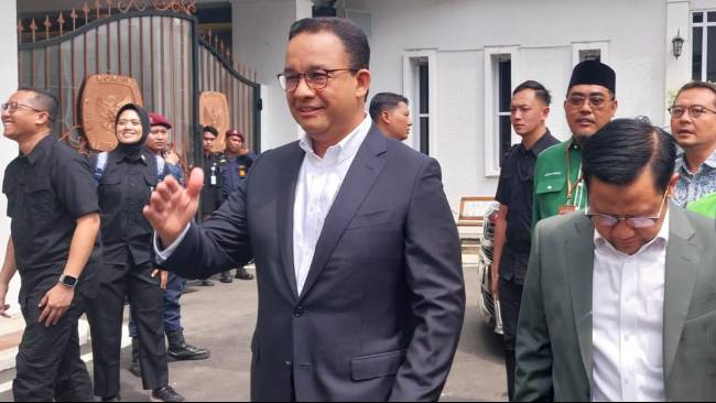 Anies-Cak Imin Hadiri Penetapan Prabowo-Gibran sebagai Presiden dan Wapres Terpilih di KPU