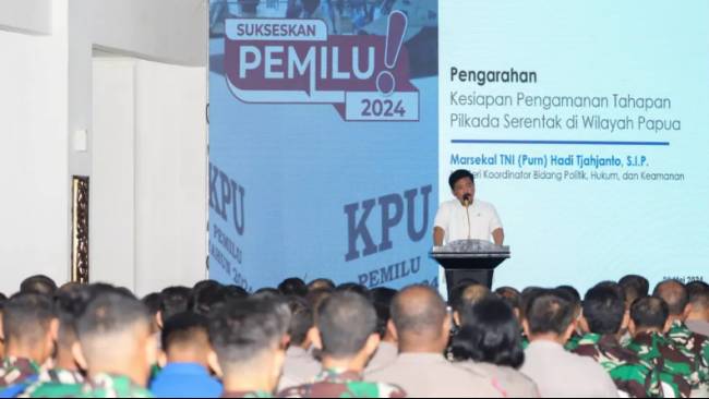 Menko Hadi Ingatkan Kembali di Pilkada 2024 ASN, TNI-Polri Harus Netral dan Bekerja di Koridor Hukum