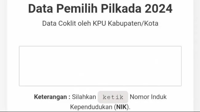 Mudah dan Bisa Lewat HP, Begini Cara Cek Daftar Pemilih Tetap (DPT) Pilkada 2024 secara Online