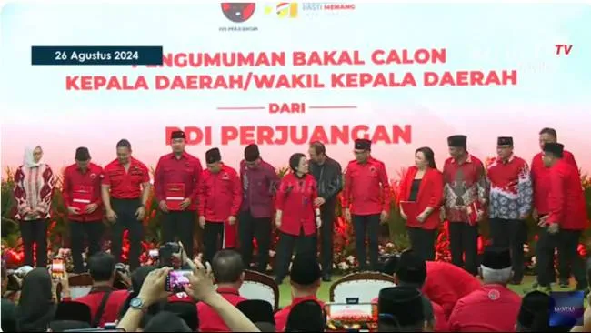 Megawati usai Serahkan Rekomendasi Dukungan: Kalian kalau Nggak Menang, Ya Ada Risiko